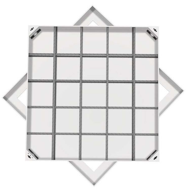 毛阳镇不锈钢方井展示